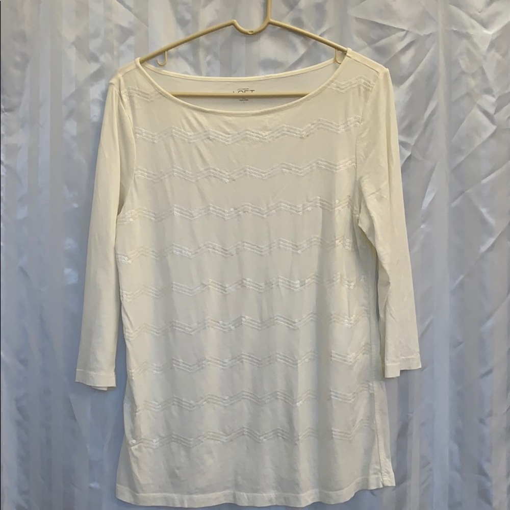 Ann Taylor The Loft women’s size Large soft 100%